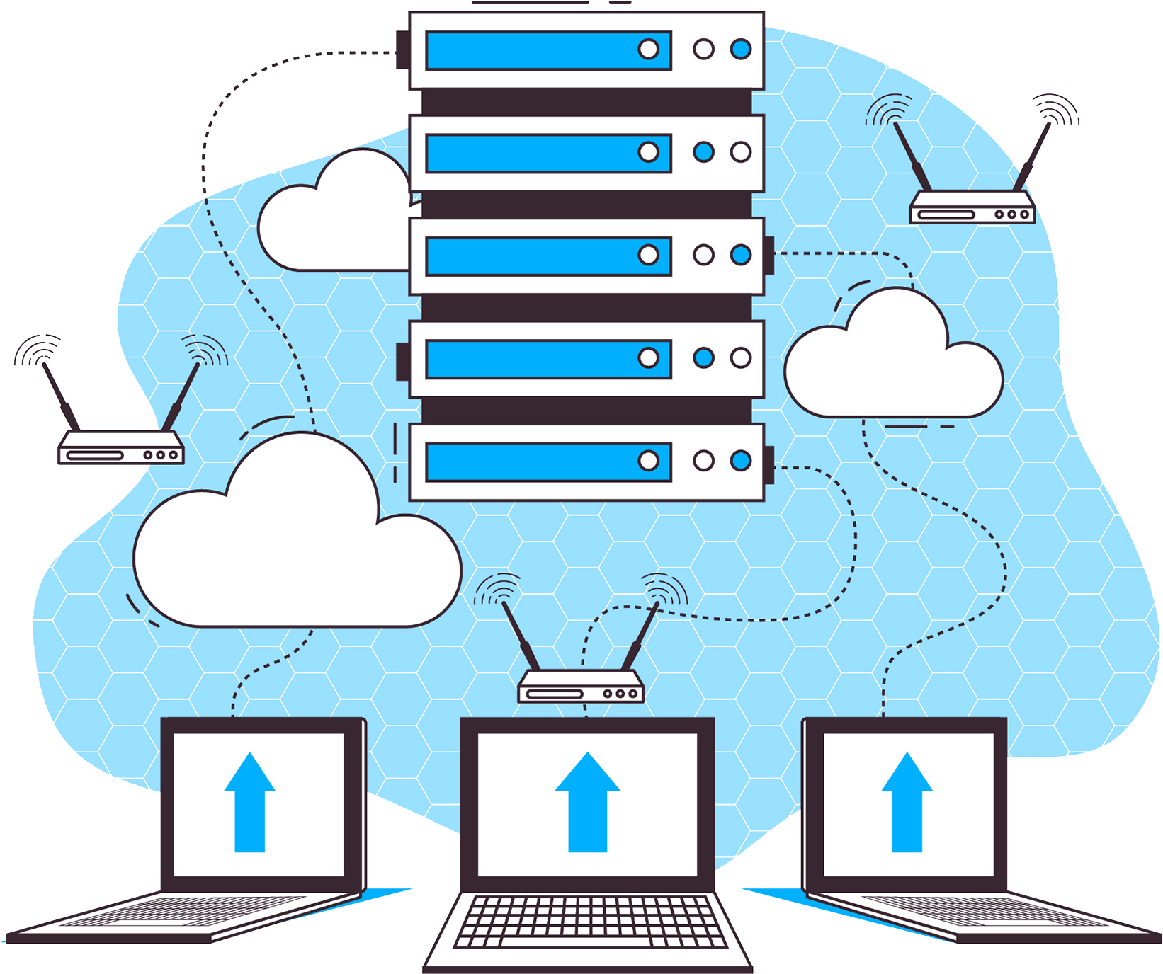 InatCloud hosting infrastruktura